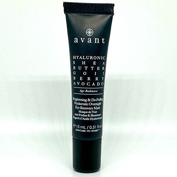 Avant Brightening & De-Puffing Hyaluronic Overnight Eye Recovery Mask - Picture 1 of 6